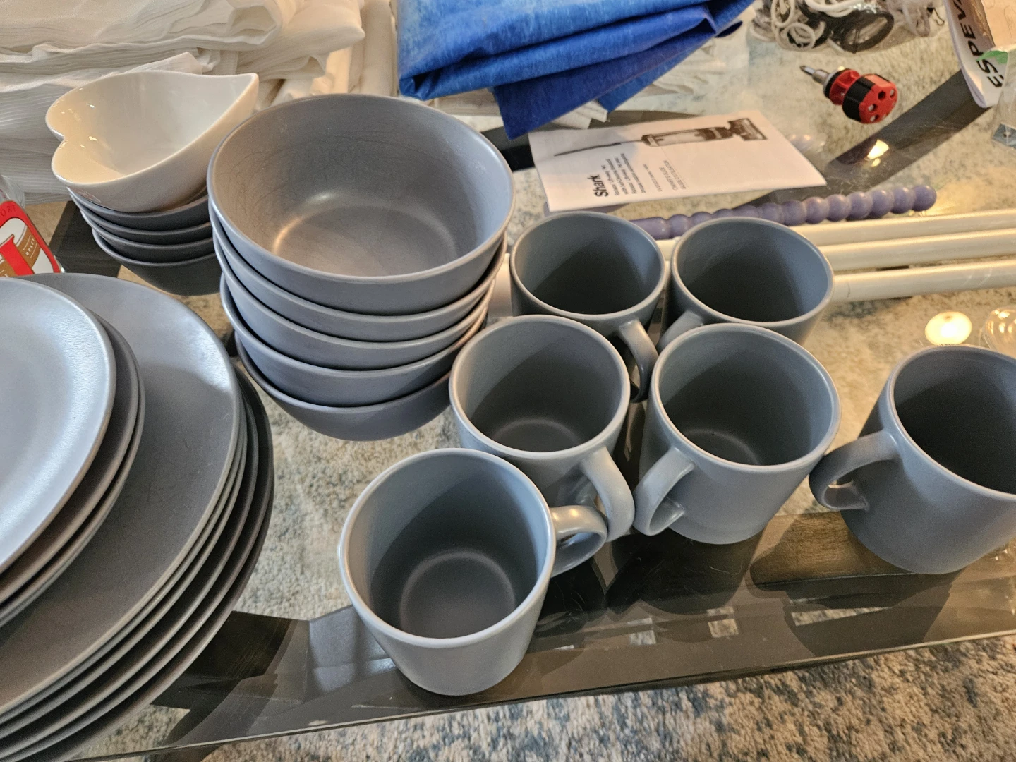 Glassware and Dinnerware Set - photo 3