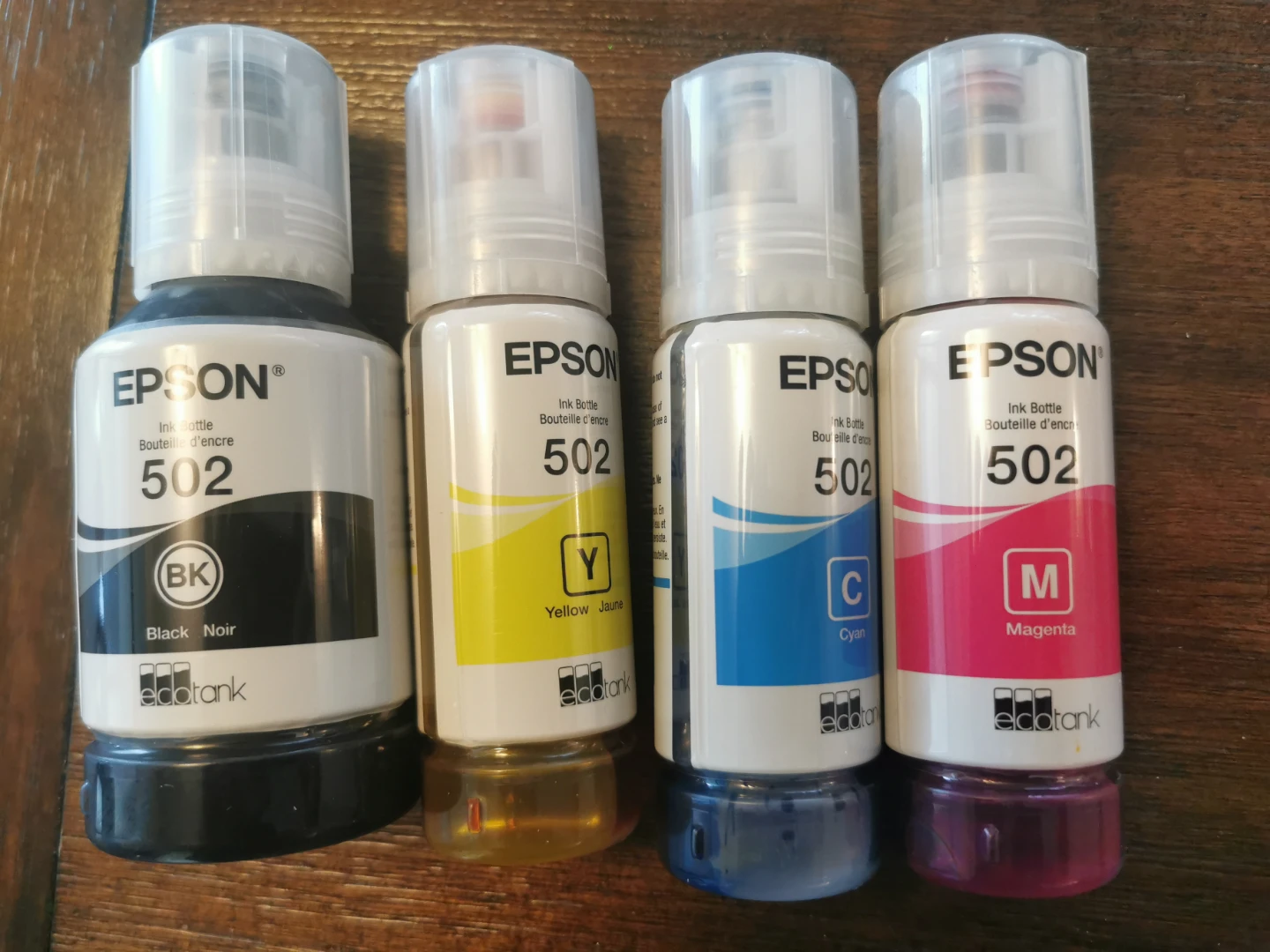 🥕Epson 502 Ink Bottle Set