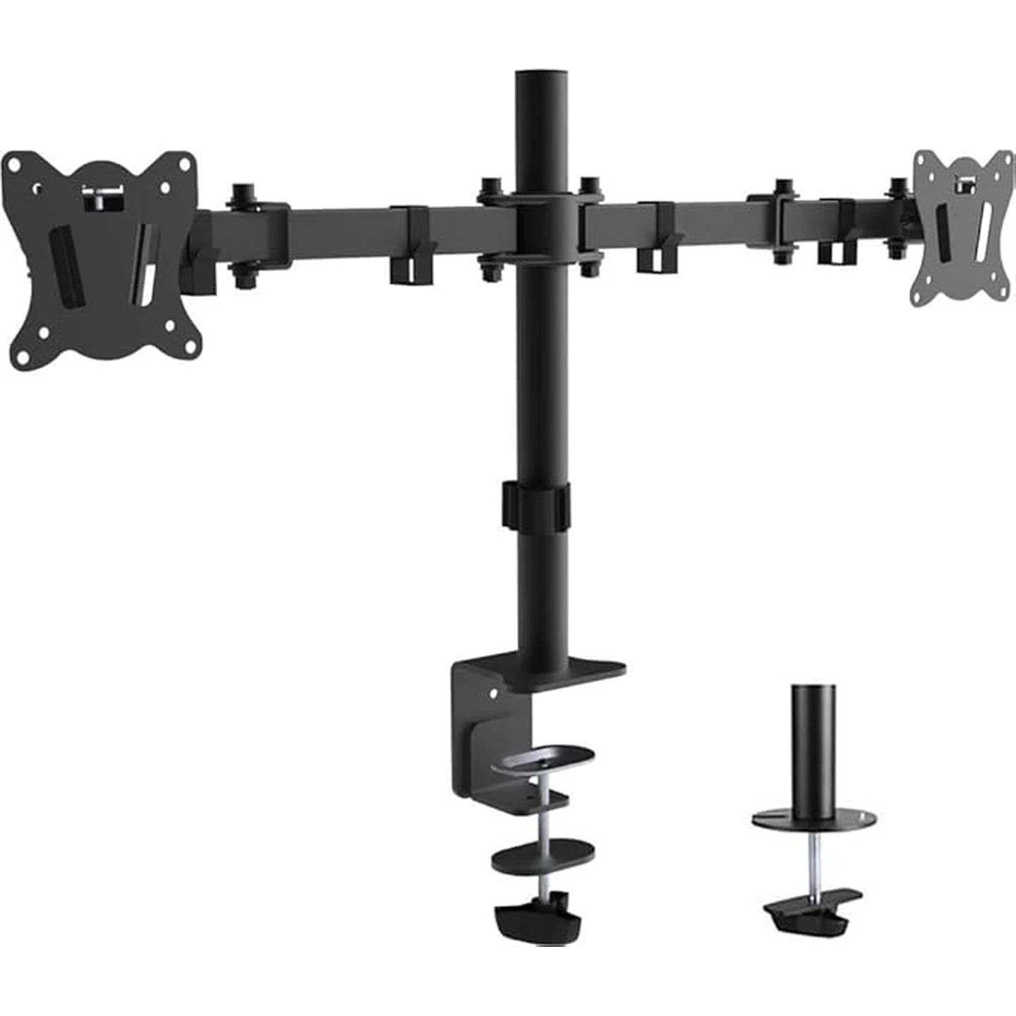 Dual monitor stand .
