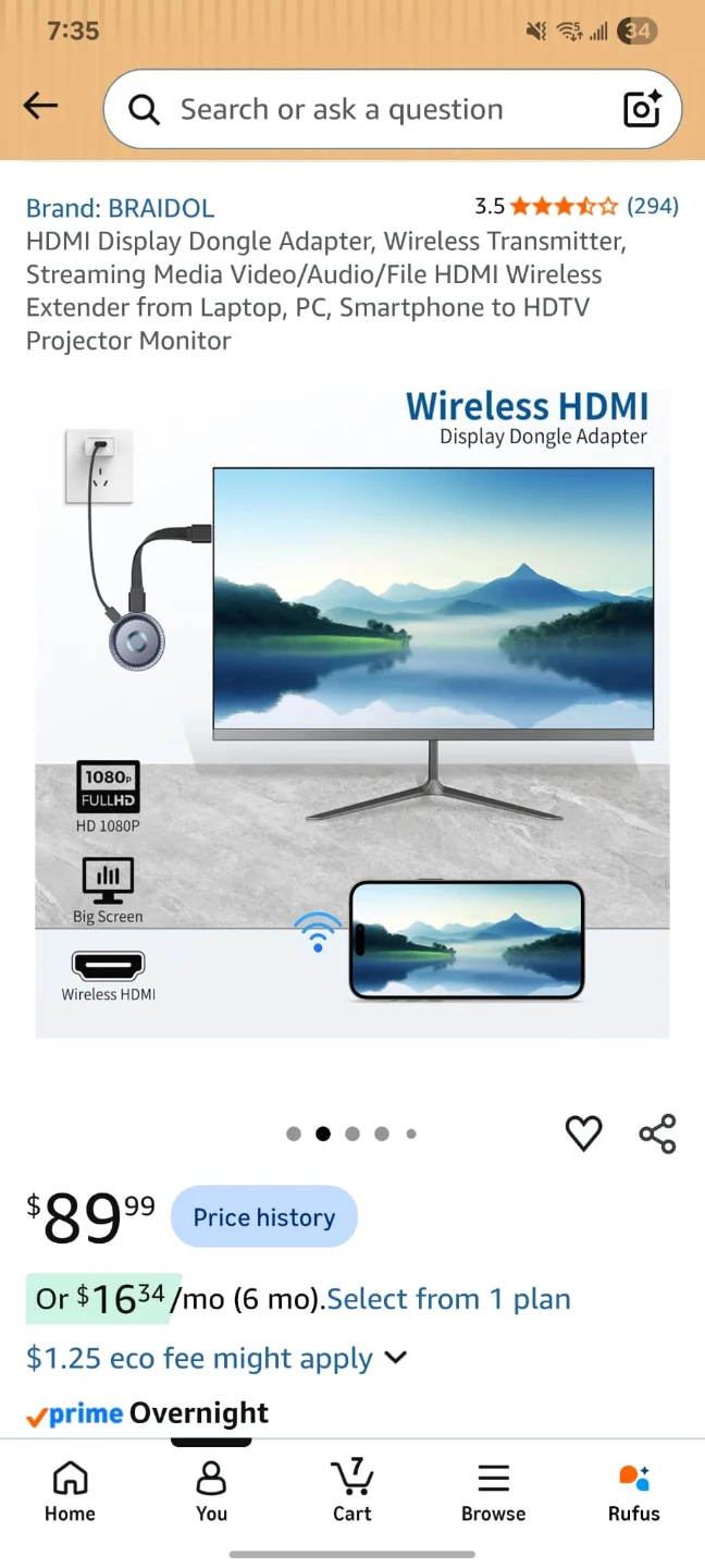 Wearless HDMI adapter - photo 3