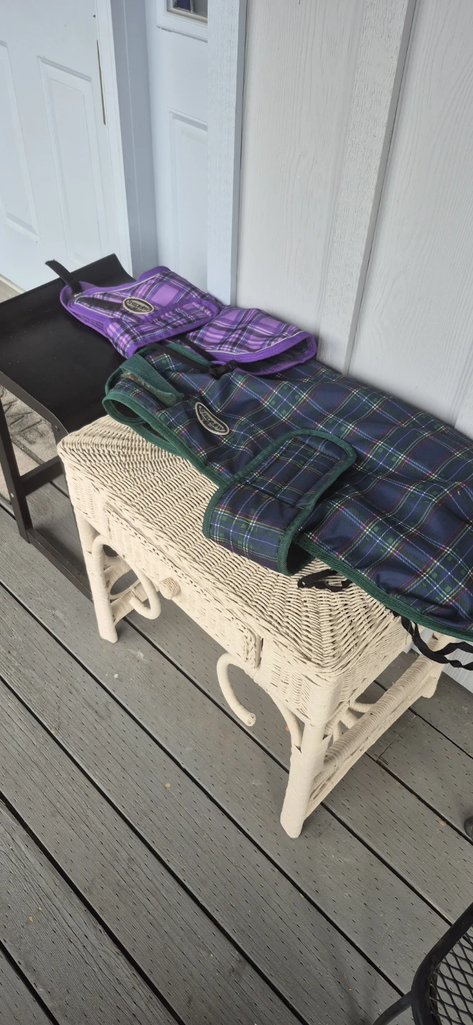 Two Shedrow K9 Dog Coats