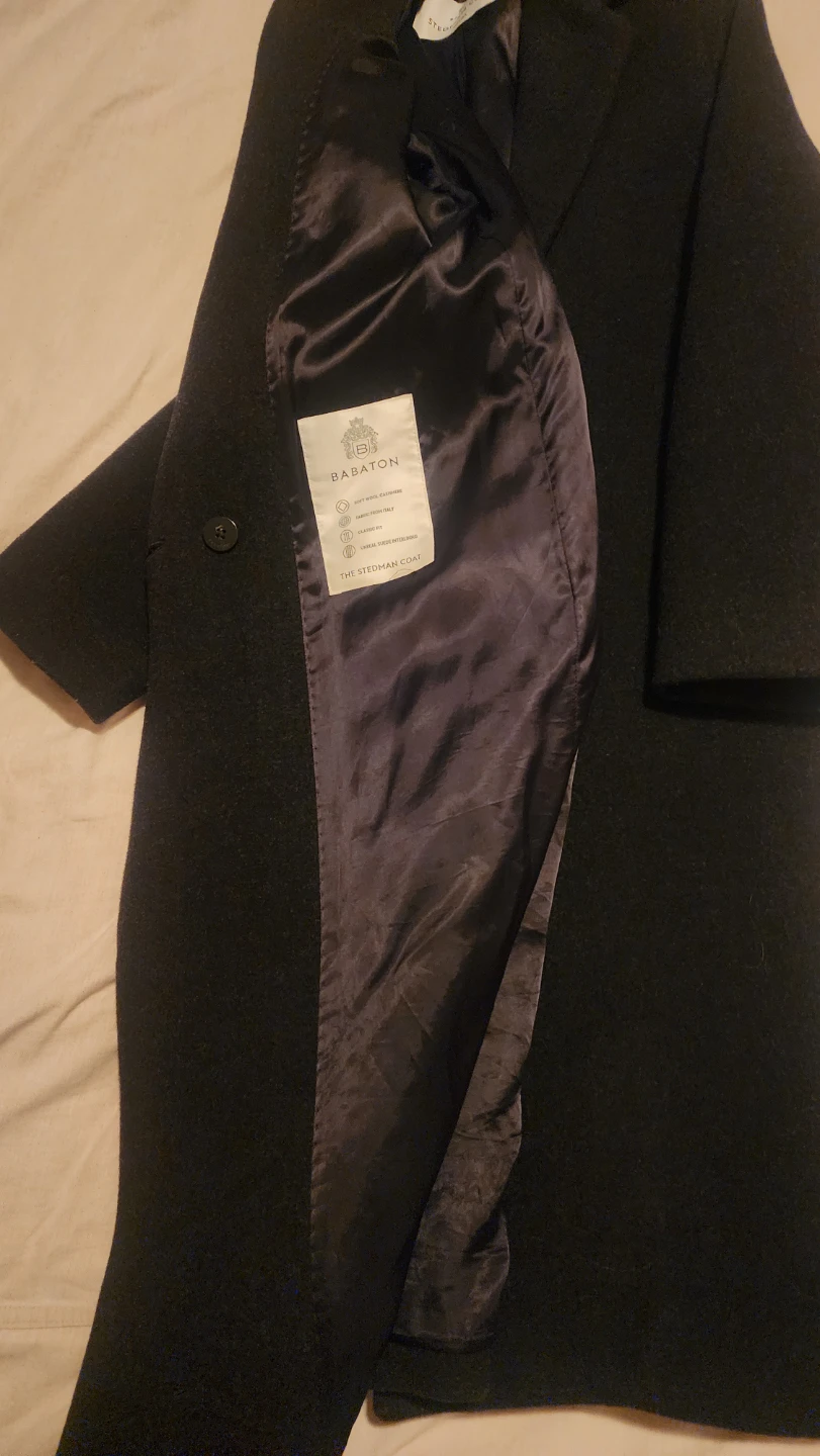 Babaton The Stedman Coat Black Small - photo 3