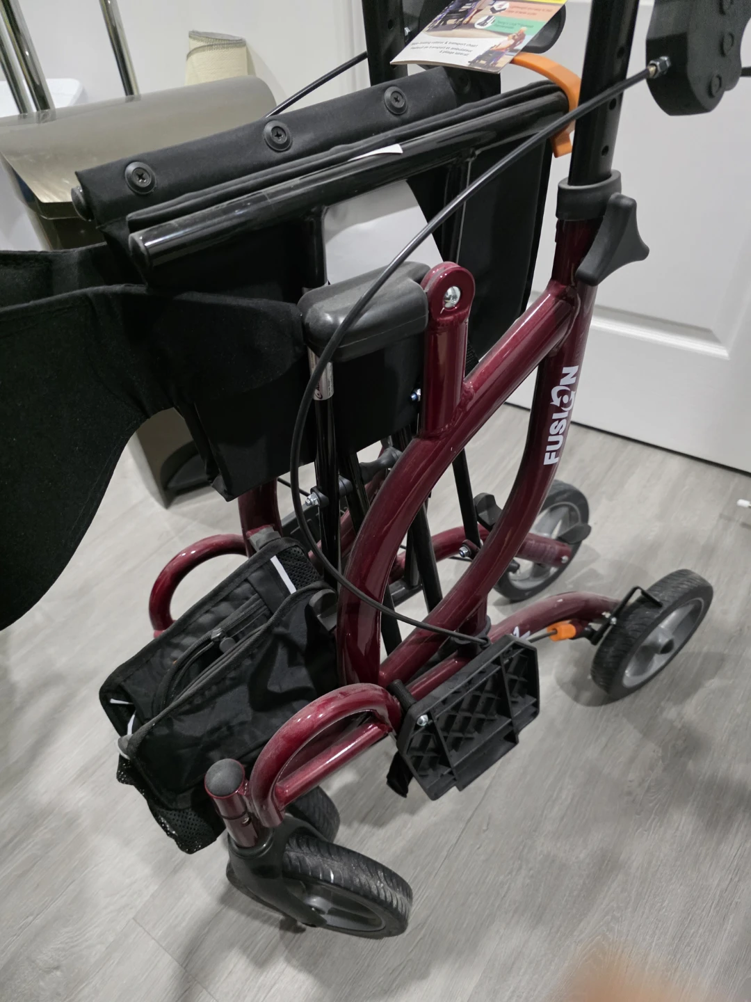 Airgo Fusion 2-in-1 Rollator and Transport Chair - photo 2