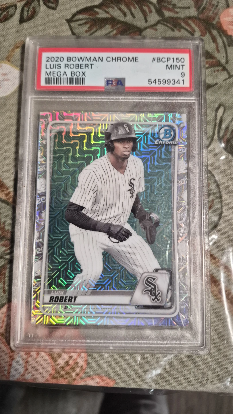 2020 Bowman Chrome Luis Robert PSA 9