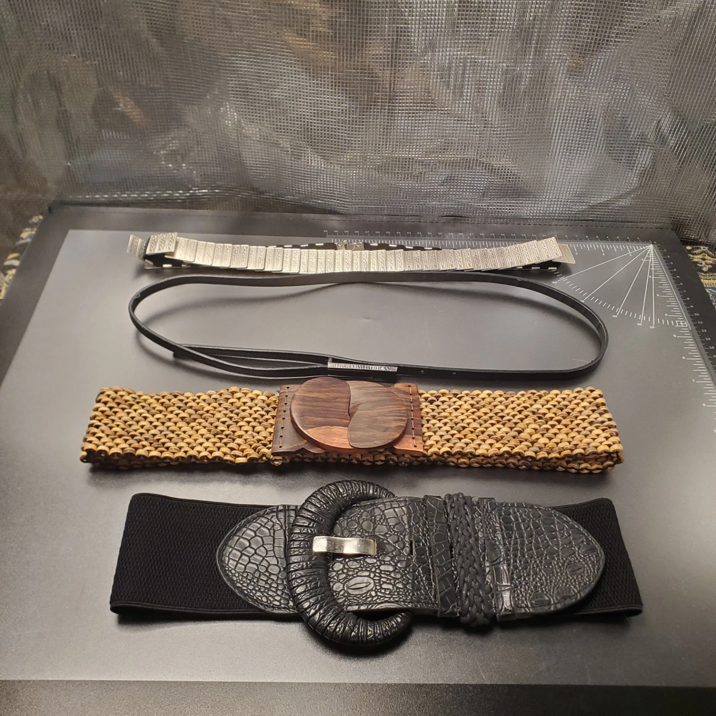 Set of 4 Assorted Belts
