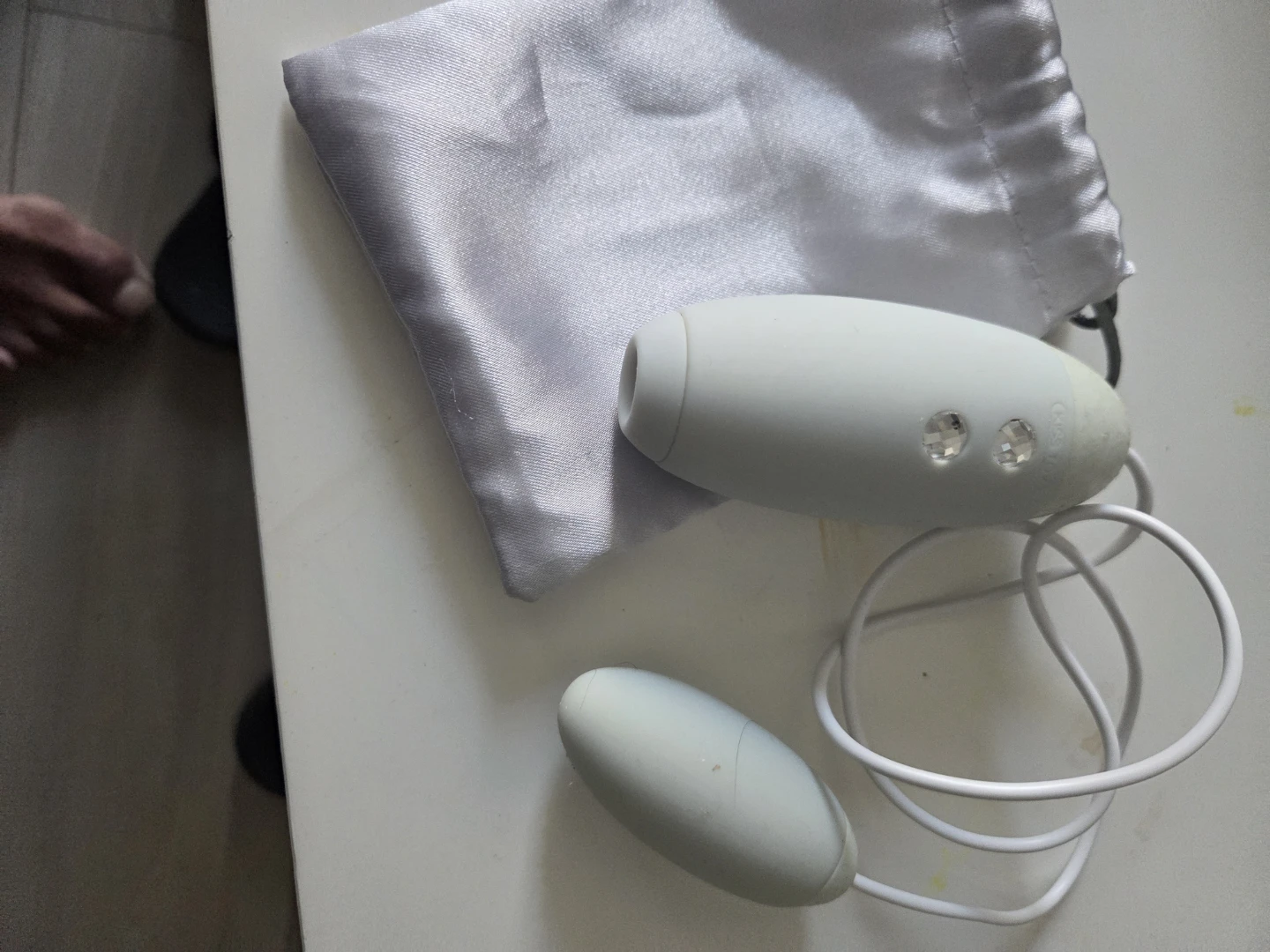 White Rechargeable Pleasure Device