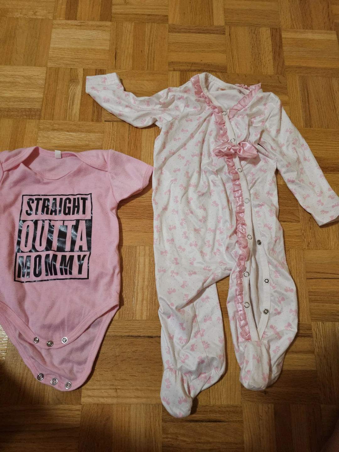 Baby Girl Onesie and Sleeper