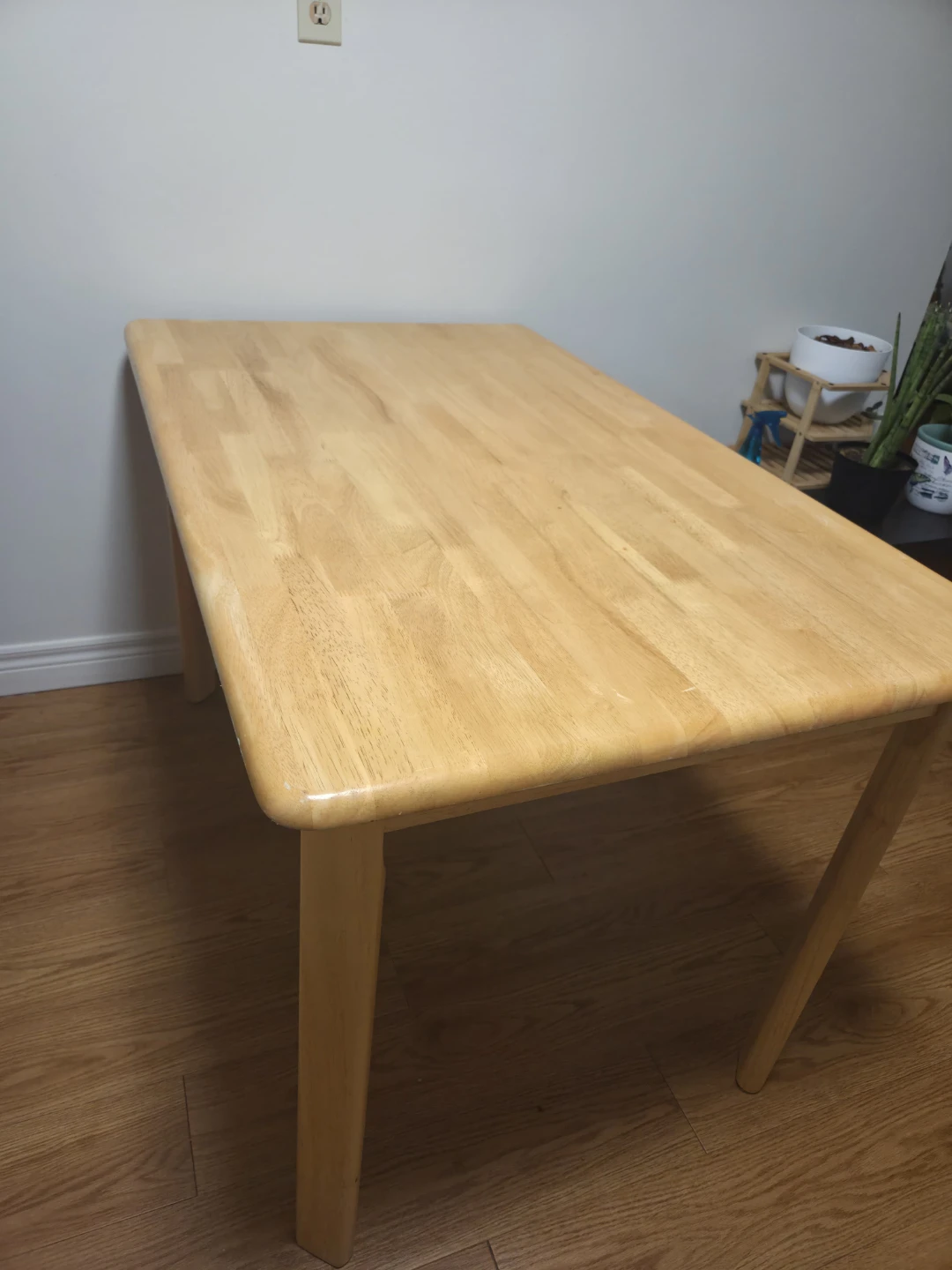 Natural Wood Dining Table Set with 4 chairs - photo 4