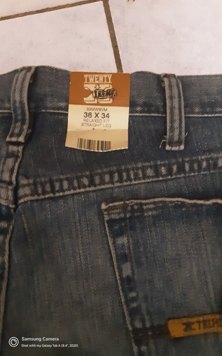 Wrangler Twenty X Extreme Relaxed Fit Jeans 36x34 - photo 2