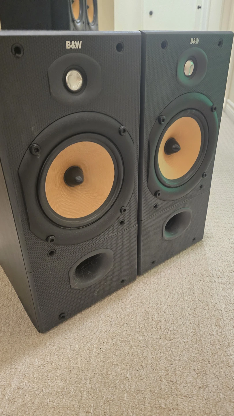 B&W DM602 S2 Bookshelf Speakers
