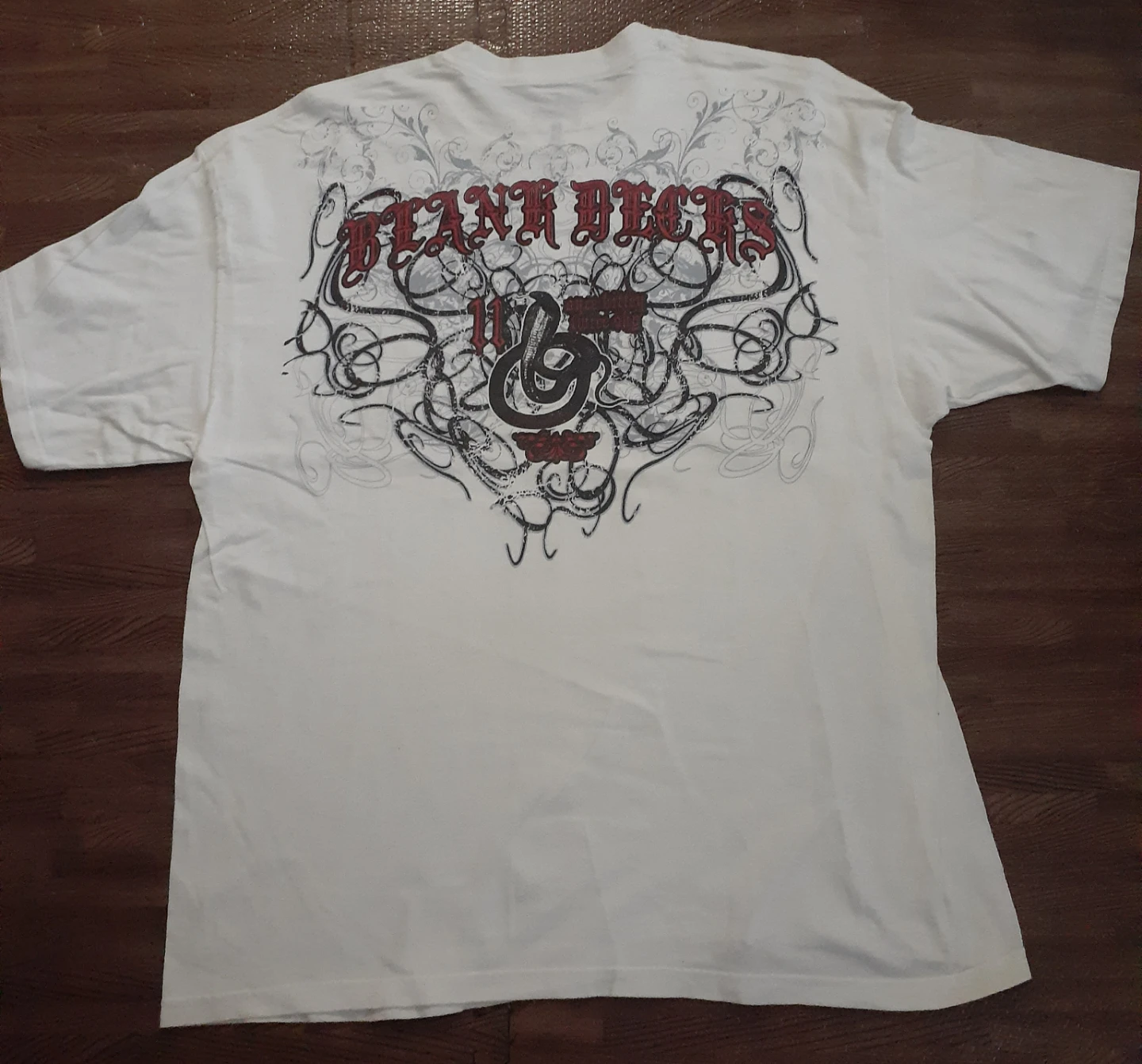 Blank Decks Graphic T-Shirt 2XL VINTAGE Y2K