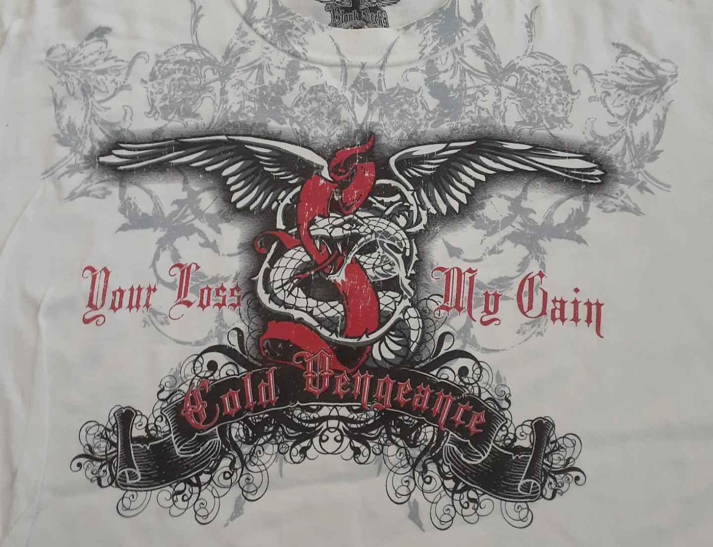 Blank Decks Graphic T-Shirt 2XL VINTAGE Y2K - photo 3