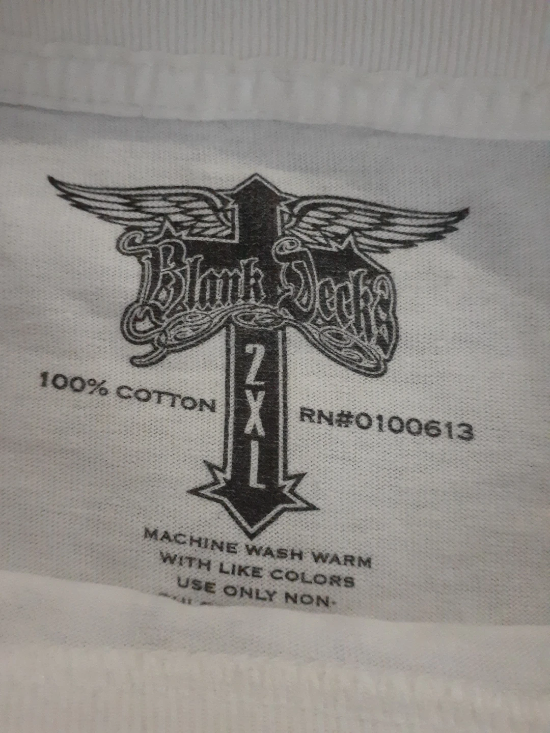 Blank Decks Graphic T-Shirt 2XL VINTAGE Y2K - photo 5