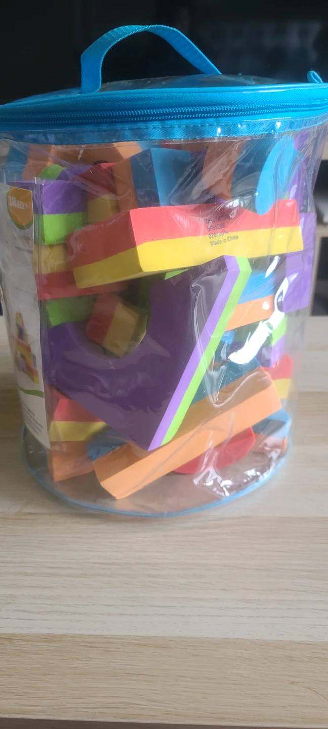 60 Piece Jumbo Foam Blocks - photo 2