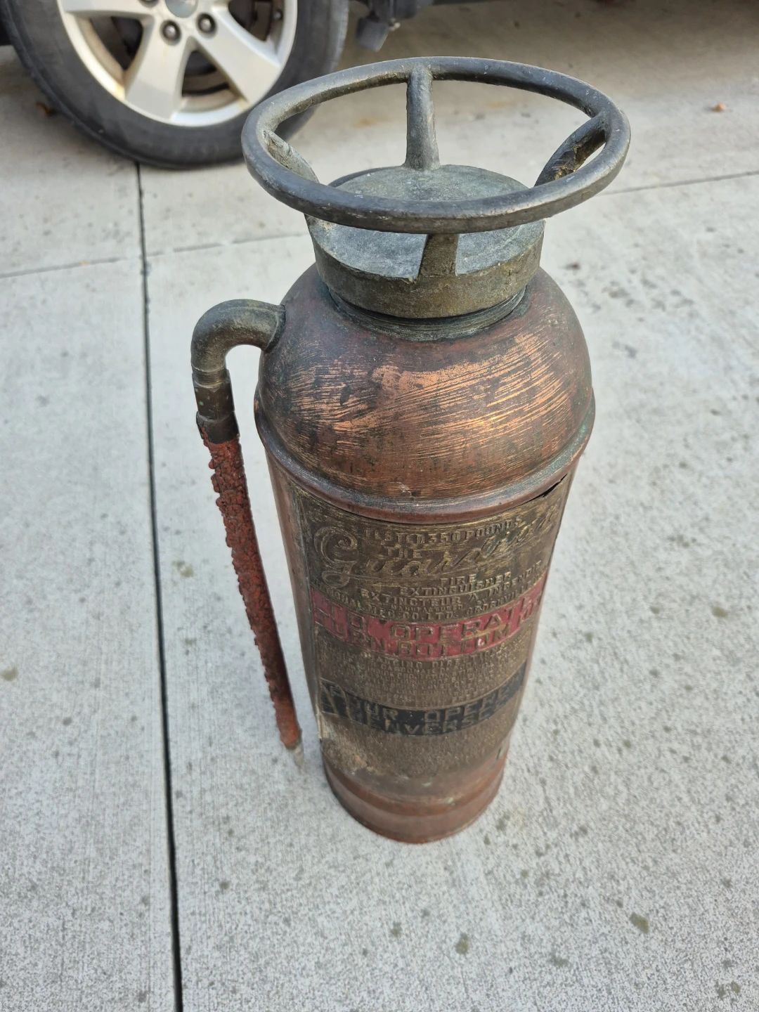 Vintage "GUARDIAN" Fire Extinguisher