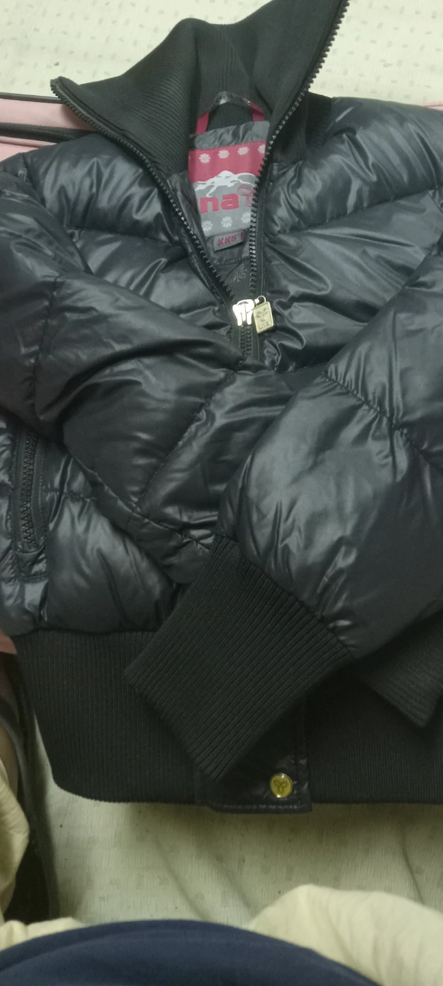 Tna Black Puffer Jacket XXS - photo 2