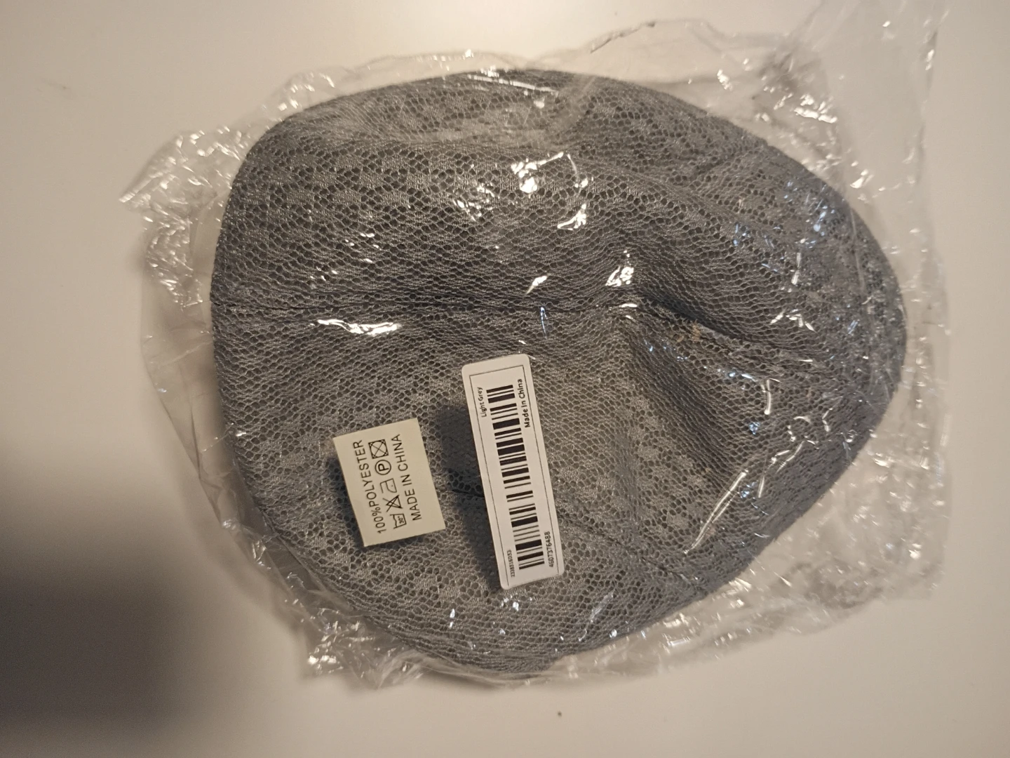 Light Grey Mesh Flat Cap - photo 2