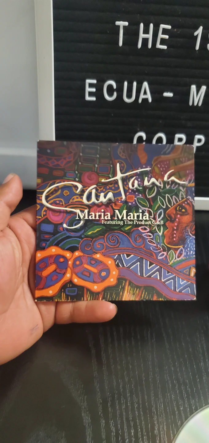 Santana Maria Maria CD Single
