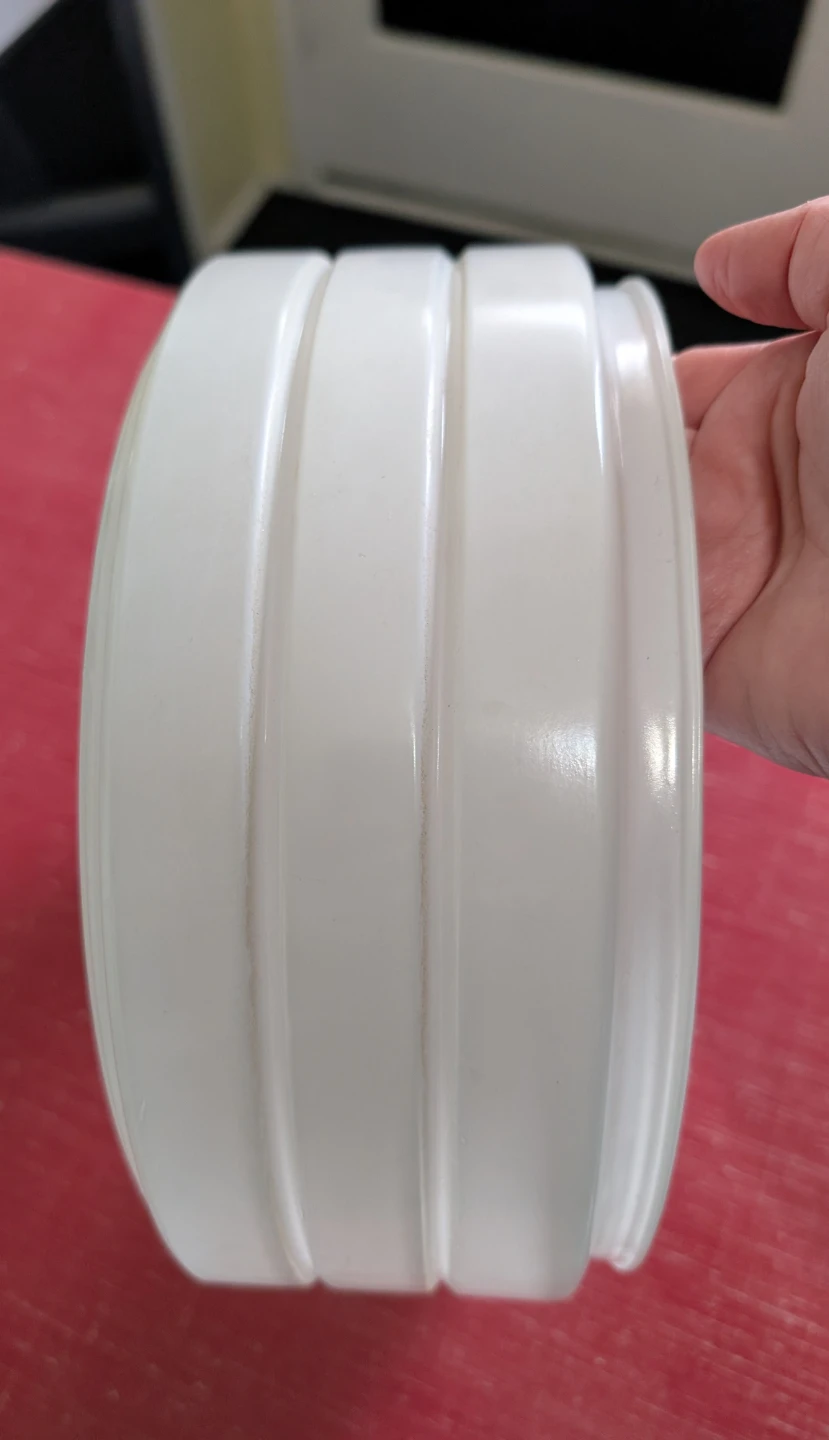 Art Deco Milk Glass Light Shade - photo 3