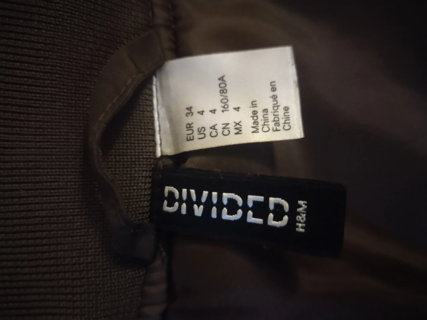H&M DIVIDED Olive Green Bomber Jacket (XS) - photo 5