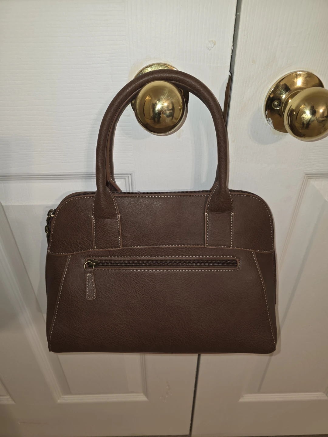 Vintage-style Roots  dome satchel - photo 2