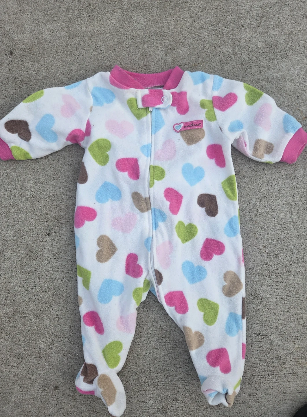Carter's baby sleeper, size 3 months