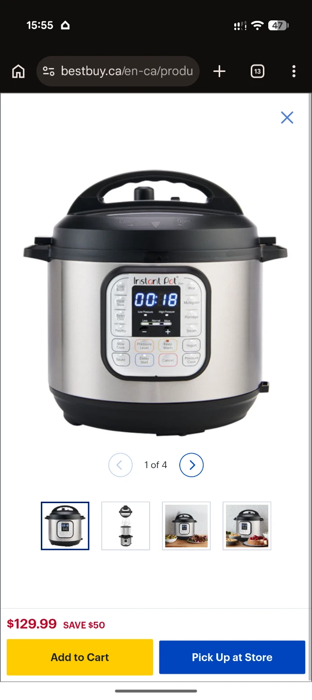 Instant Pot 8-Quart Multi-Cooker – Like New! - photo 2