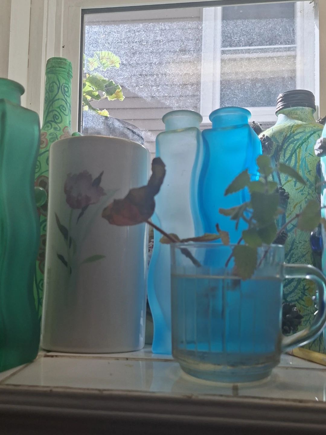 Decorative glass vases - photo 4
