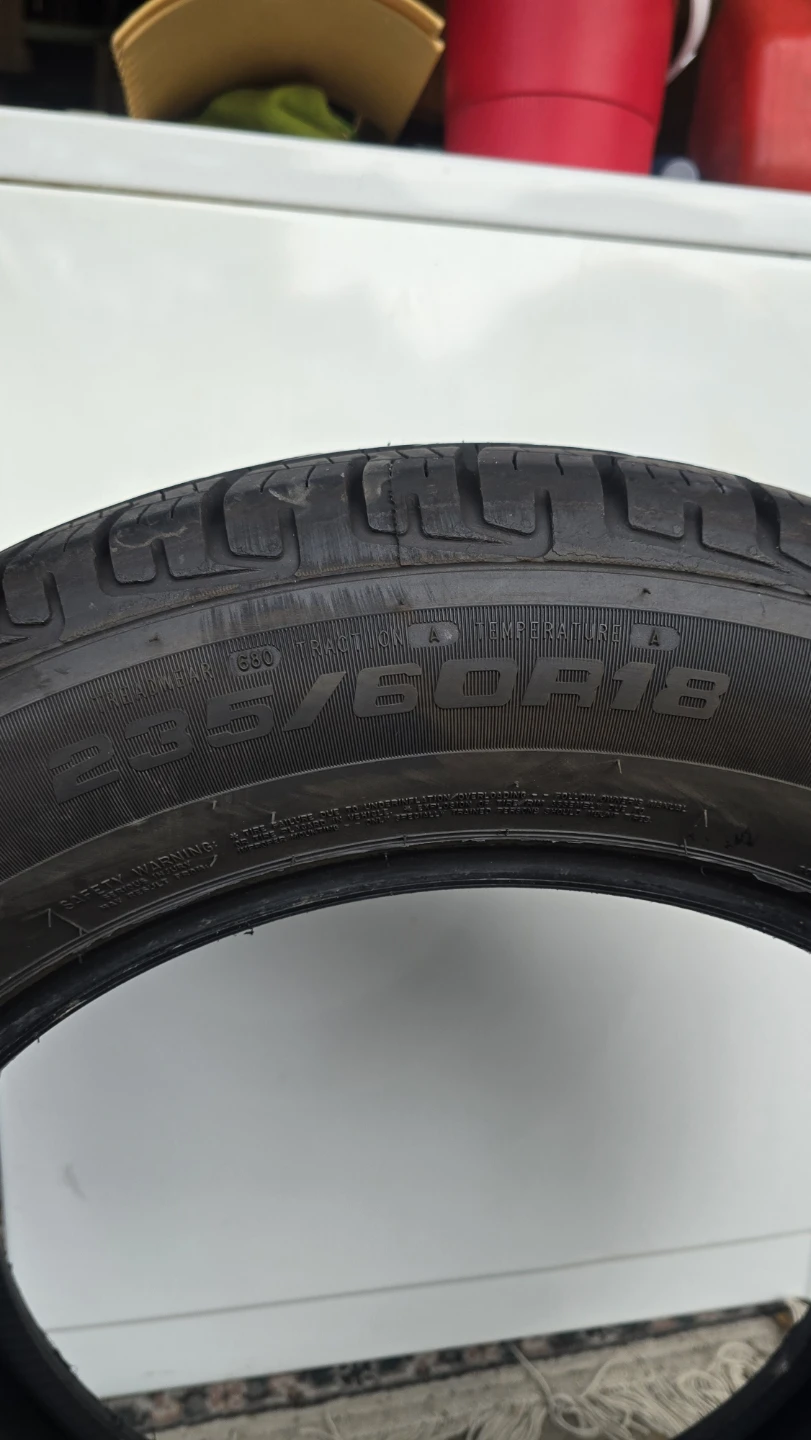 Set of 4 Kelly Edge Touring 235/60R18 Tires - photo 3
