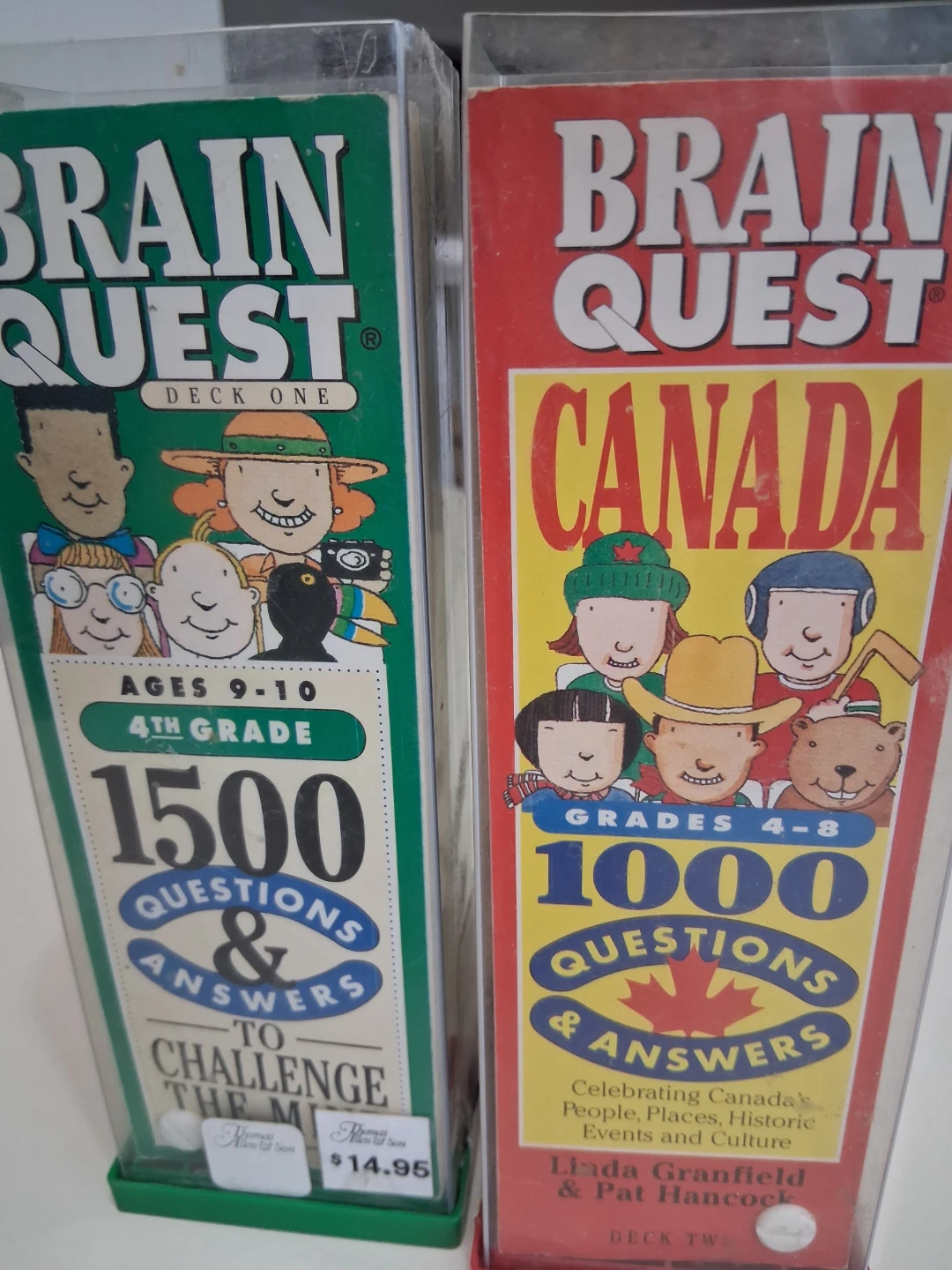 2 Brain Quest Card Decks