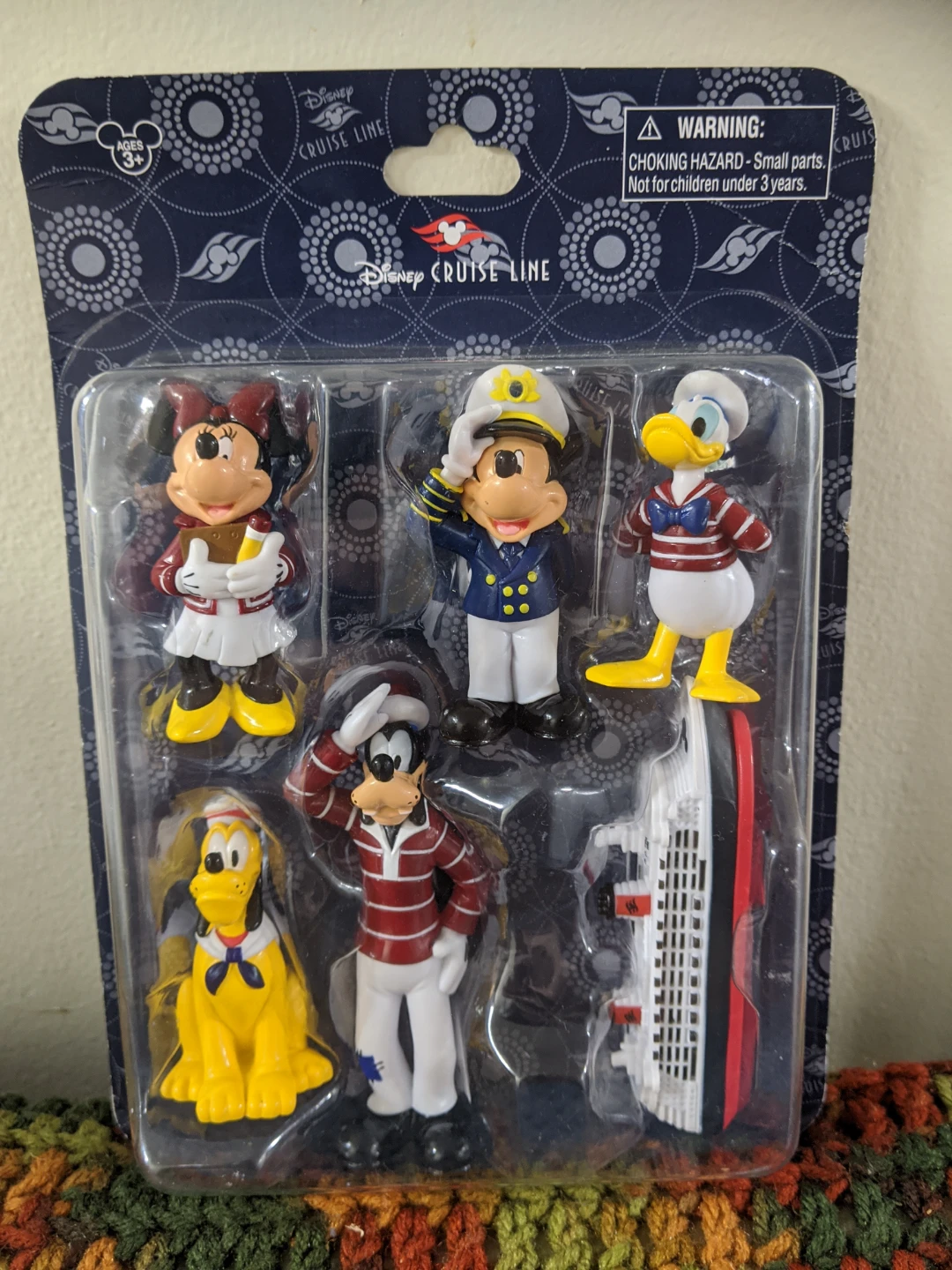 Disney Vintage BNIB Figure Set of 5 PVC Cruise Line