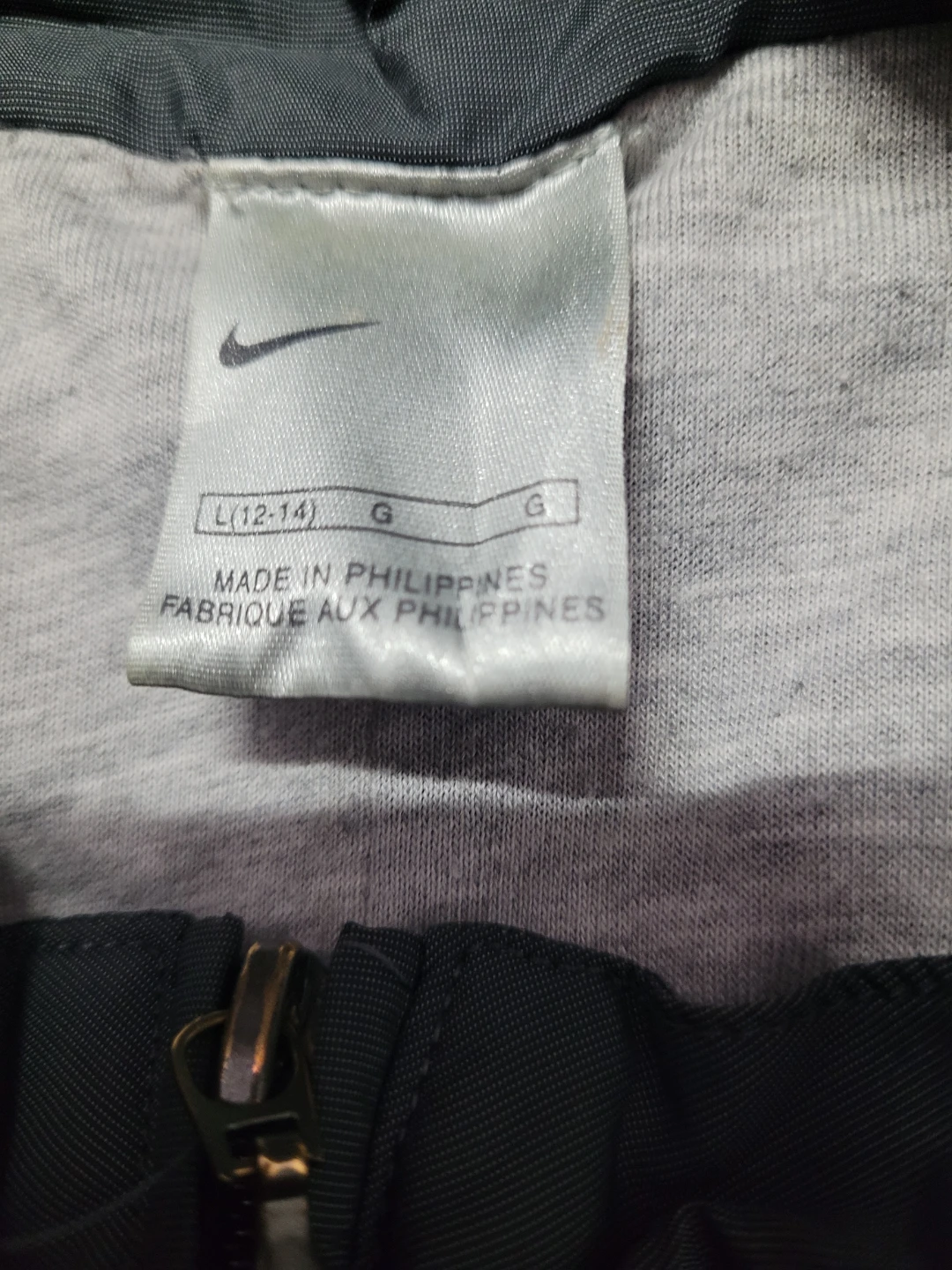 Nike Kids Full-Zip Jacket Grey - photo 4