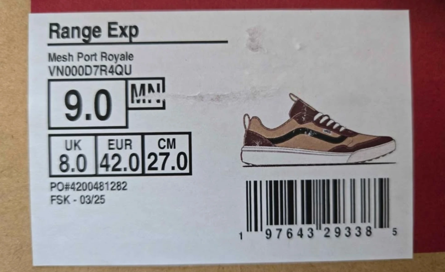 Vans Range Exp Mesh Port Royale - photo 4