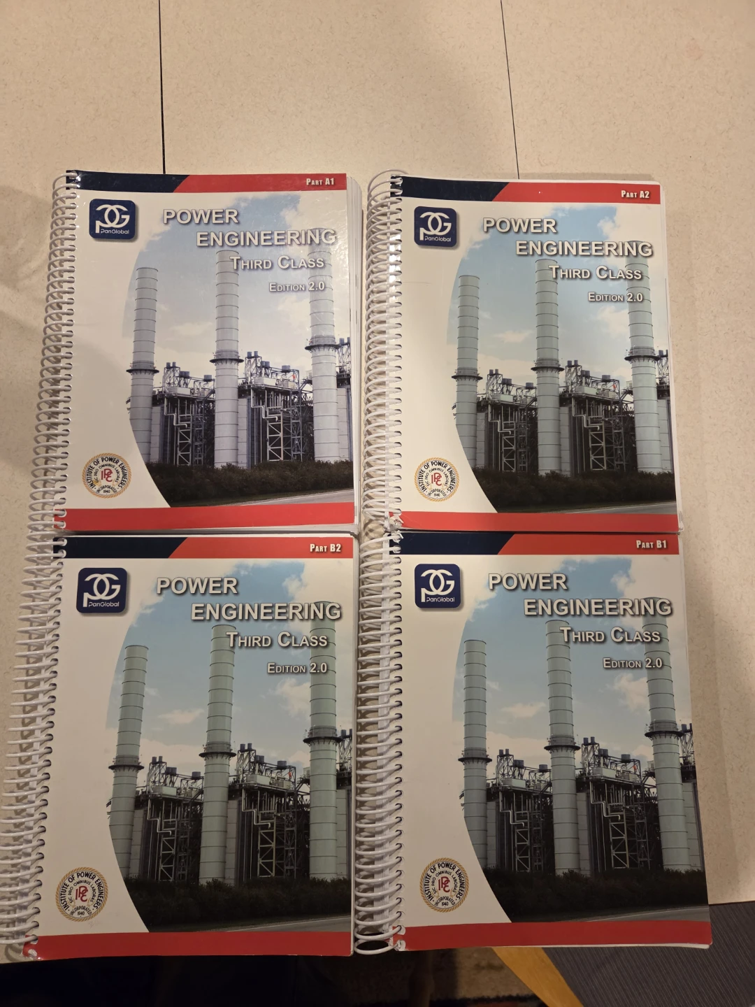 PanGlobal Power Engineering Third Class Edition 2.0 Set