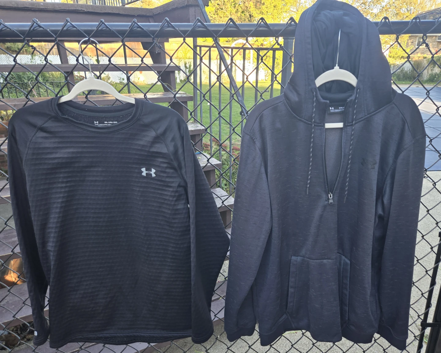 COLDGEAR 2XL/XXL Armour Men's BASE 4.0 Thermal Layer & HOODIE.