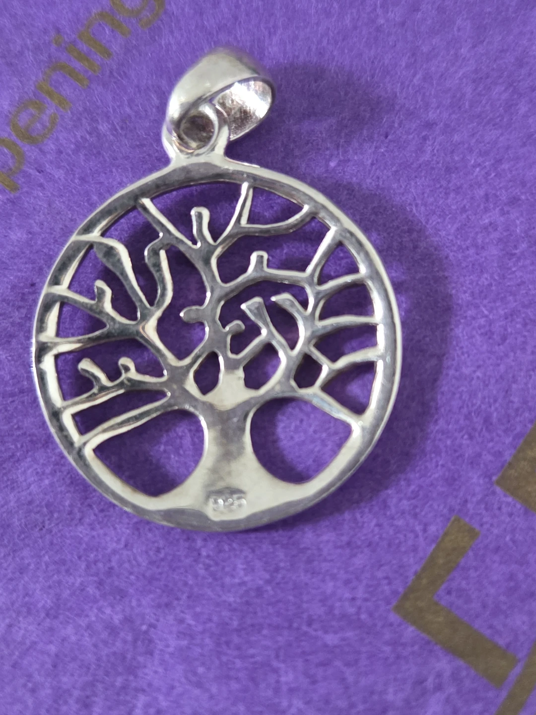 Sterling Silver Tree of Life Pendant - photo 3