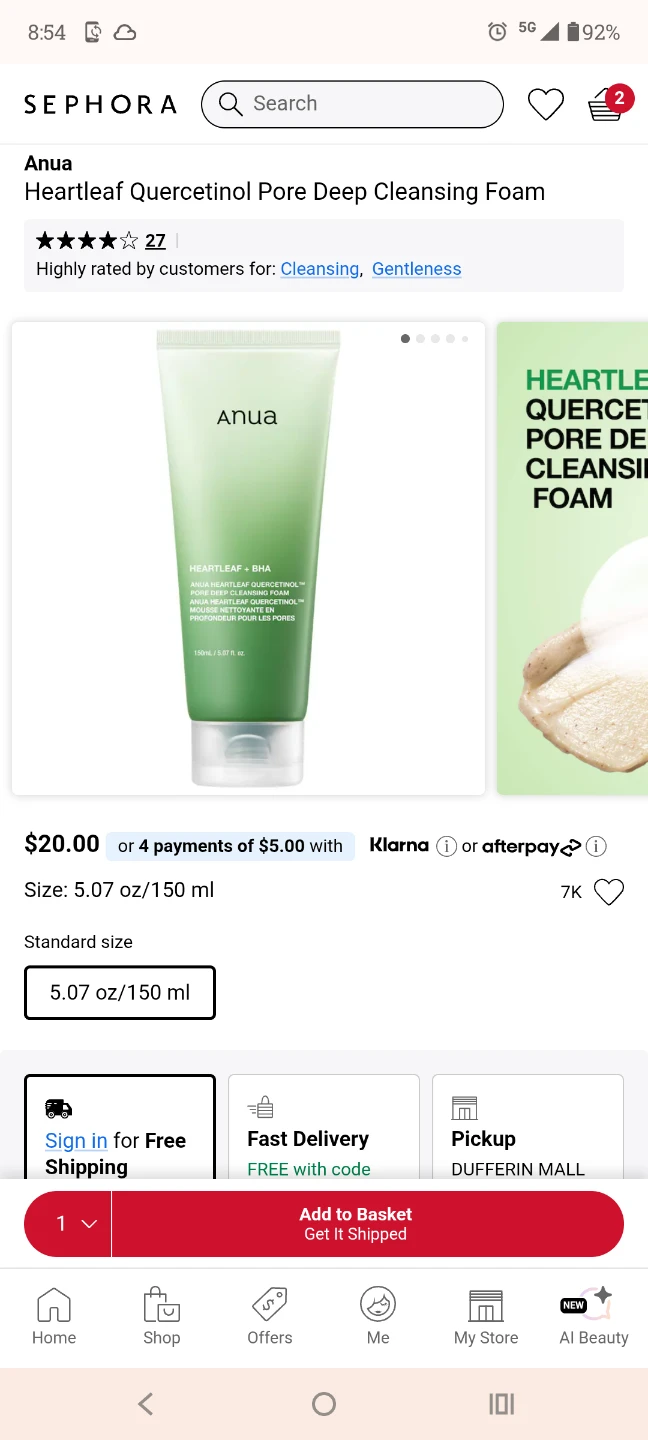 Anua Deep Cleansing Foams