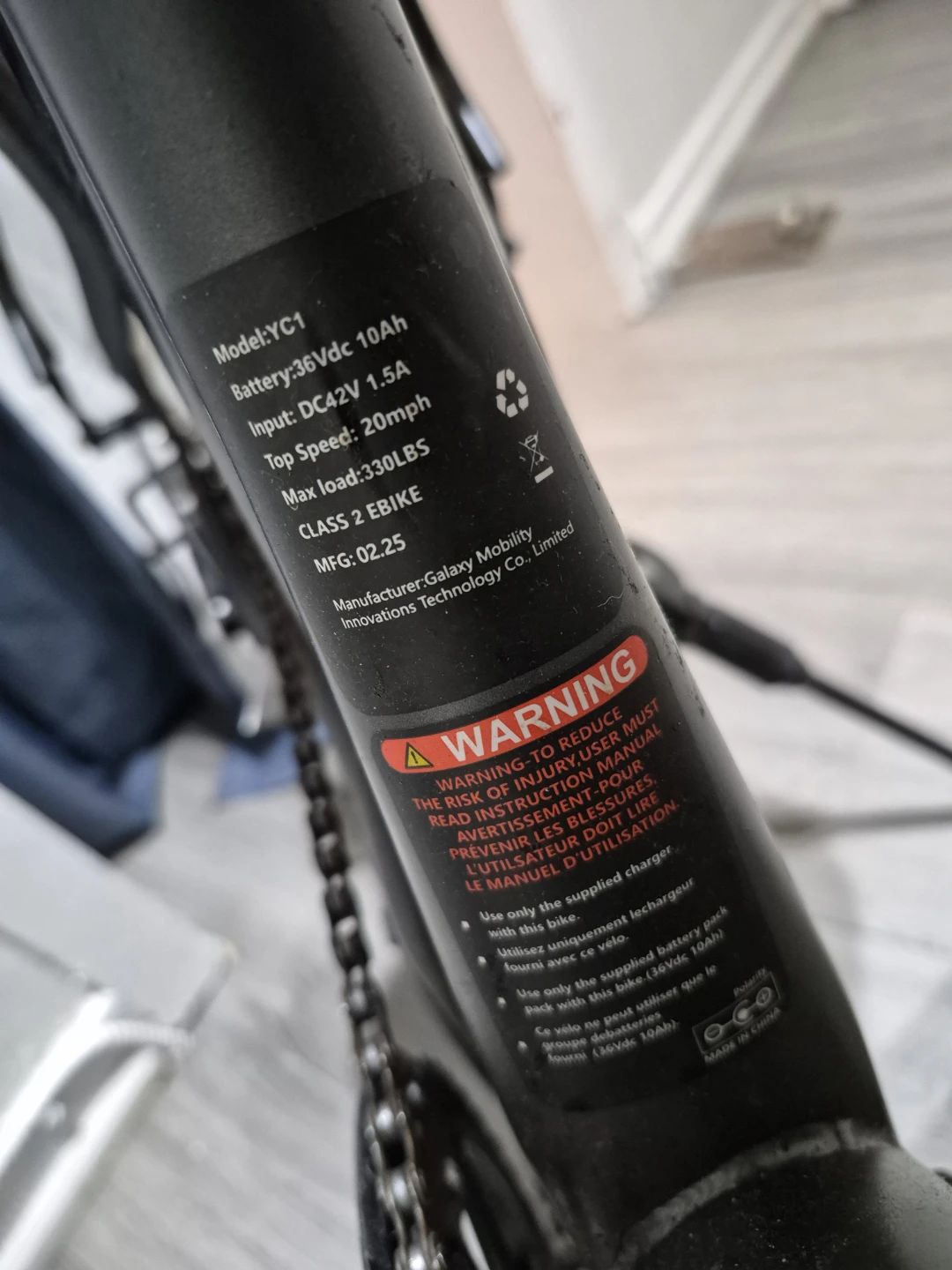 E-bike for sale. No charger - photo 4