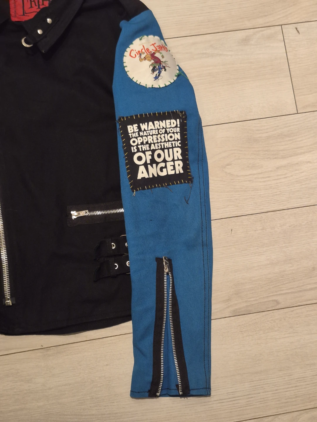 Vintage TRIPP NYC jacket. bondage/punk/battle/diy - photo 4