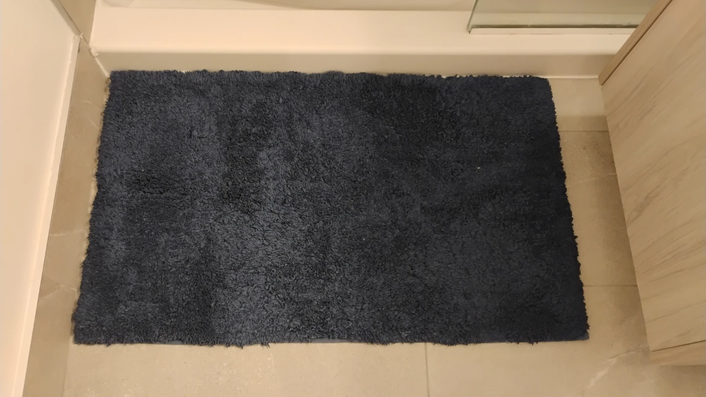 Navy Blue Bath Mat