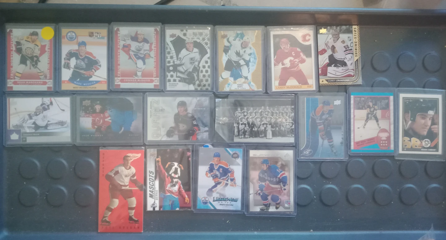 Assorted NHL Hockey Trading Card Collection