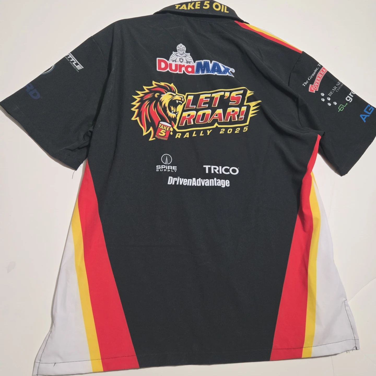 Take 5 Oil Change Rally 2025 Shirt - photo 2