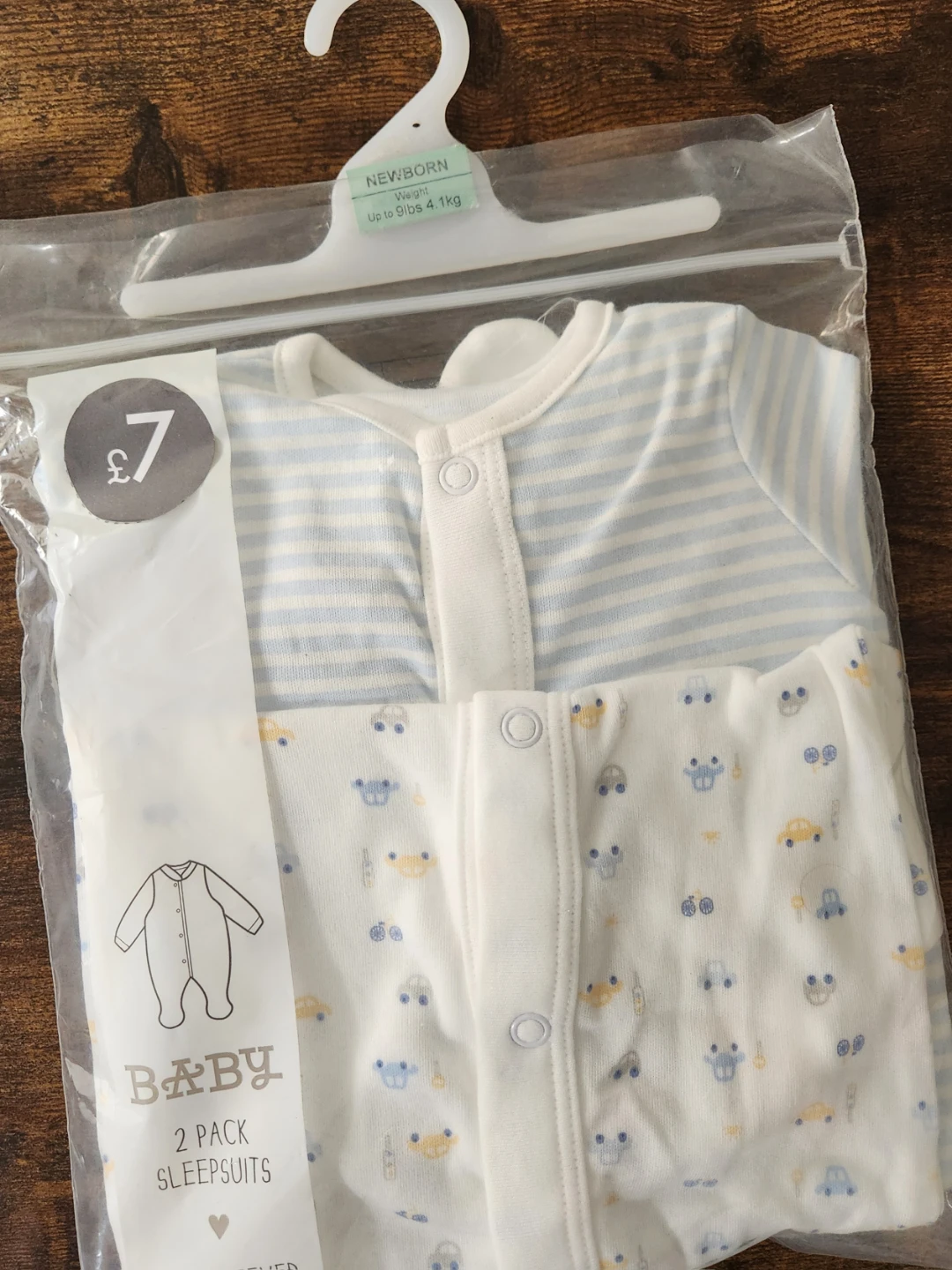 Baby Newborn Sleepsuits 2 Packs - photo 2