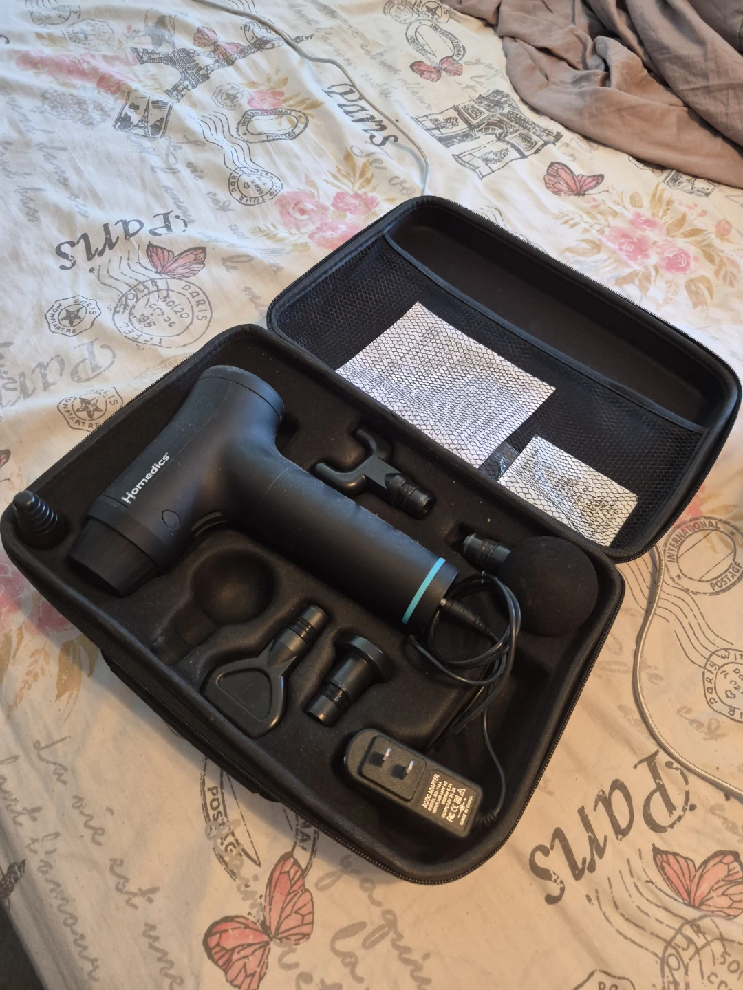 Not working Homedics Percussion Massage Gun