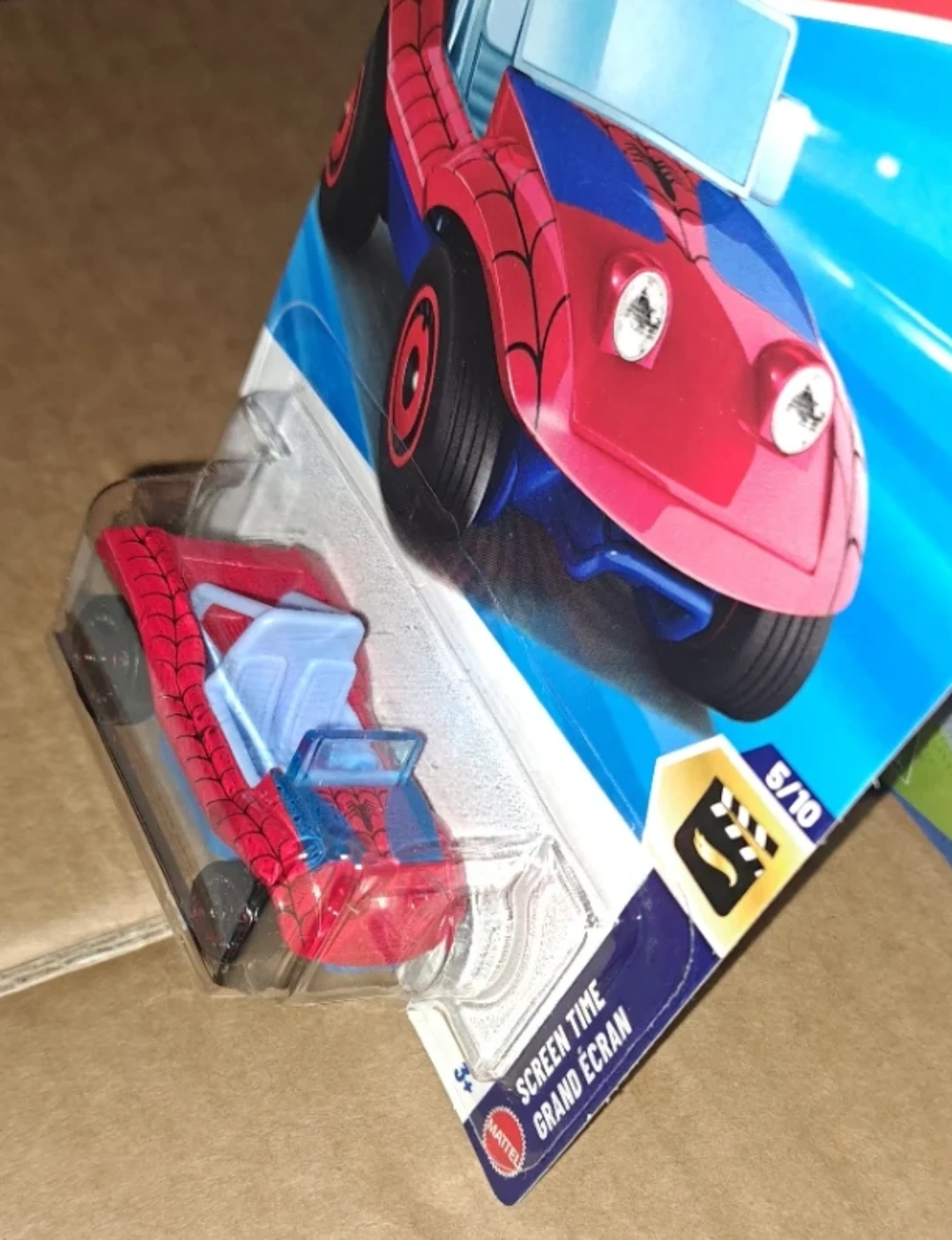 Hot Wheels Spider-Mobile Die-cast Car & Lego Spidey/Rhino - photo 3
