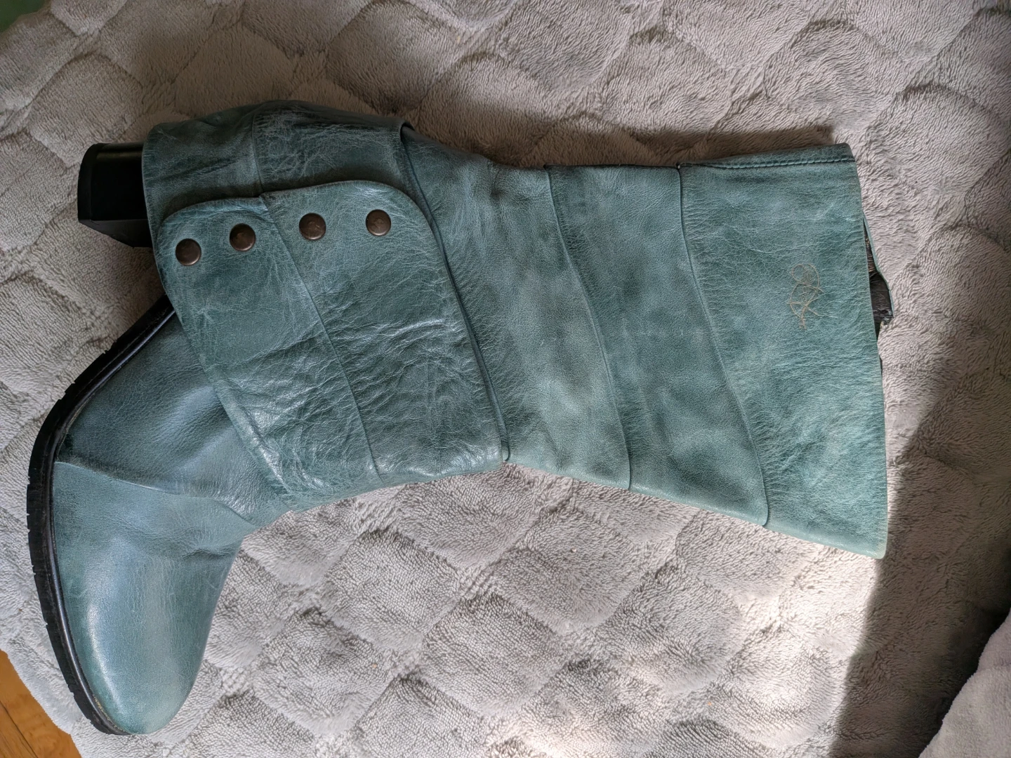 Eject designerl Leather Boots