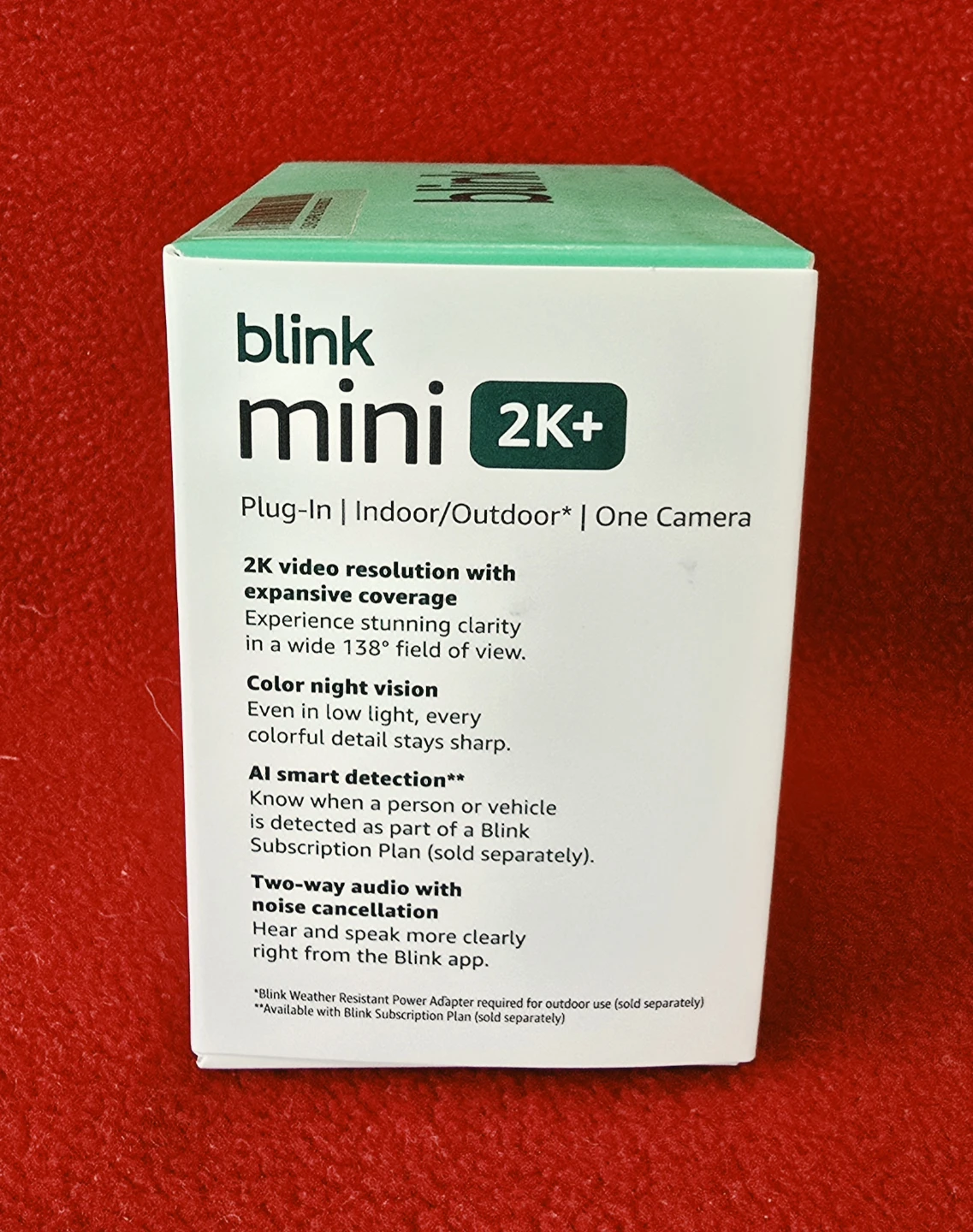 Blink Mini 2K+ Indoor/Outdoor Security Camera - NEW! - photo 4