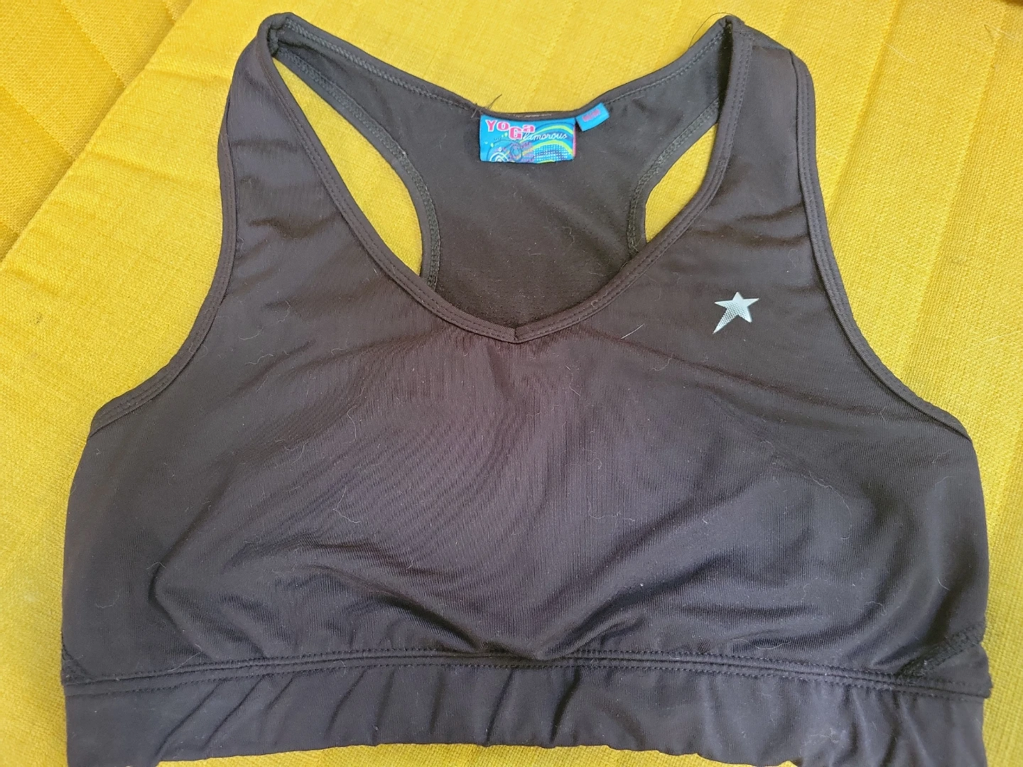 Large sports bra