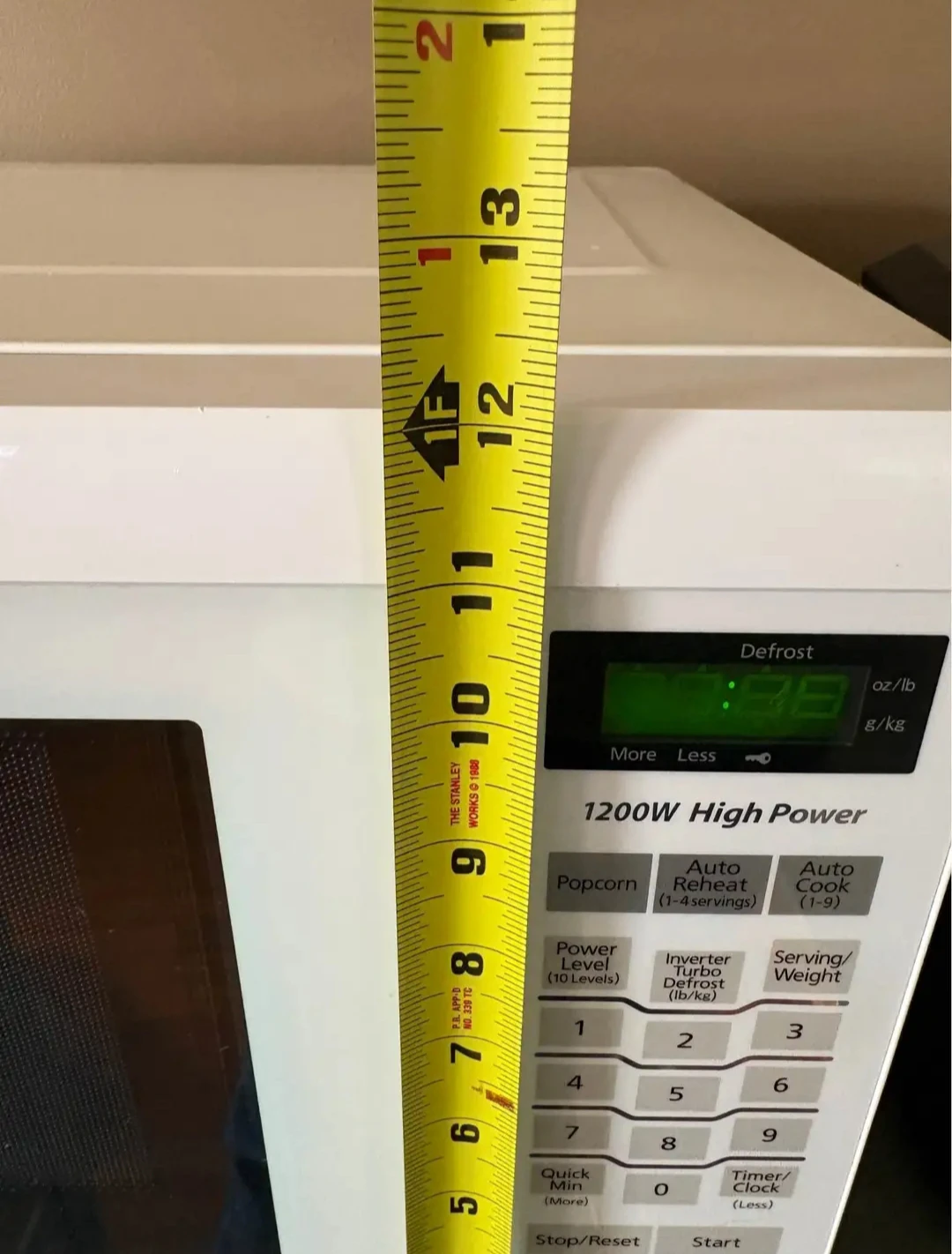 Panasonic 1200W Inverter Microwave – White - photo 2