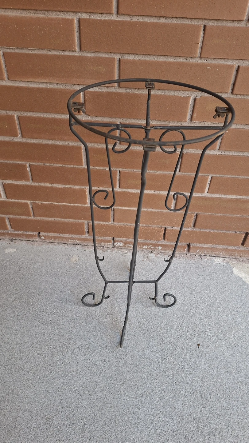Wrought Iron Plant Stand - photo 3